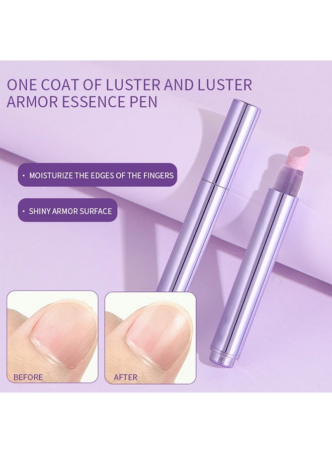VIPABC Upgrade 3-in-1 Nail Care Pen - Cuticle Oil Pen with Ceramic Tip for Hangnails and Dry Damaged Nails - Nourish, Strengthen & Brighten Your Nails Effortlessly - Image 2